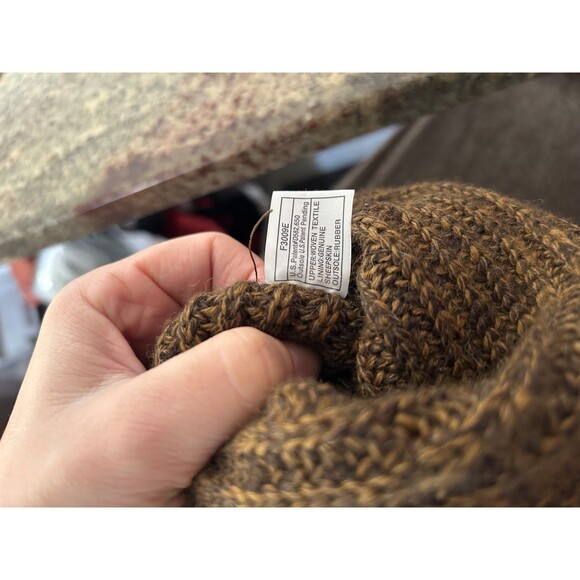 UGG Australia Women’s Classic Y2K Cardy Tall Knit Boots size 7 Sheepskin Lined - Picture 9 of 13